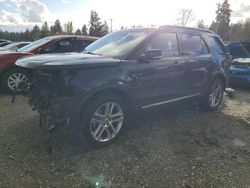 Ford salvage cars for sale: 2017 Ford Explorer XLT