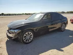 Salvage cars for sale at San Antonio, TX auction: 2016 BMW 320 I