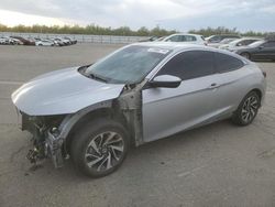 Salvage cars for sale from Copart Fresno, CA: 2017 Honda Civic LX