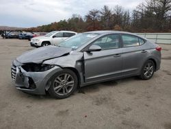 Salvage cars for sale at Brookhaven, NY auction: 2018 Hyundai Elantra SEL