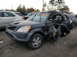 Salvage cars for sale at Denver, CO auction: 2003 Honda CR-V EX