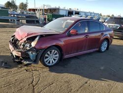 Salvage cars for sale at Denver, CO auction: 2012 Subaru Legacy 2.5I