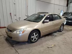 Carros salvage para piezas a la venta en subasta: 2004 Honda Accord EX