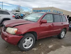 Toyota salvage cars for sale: 2007 Toyota Highlander Sport