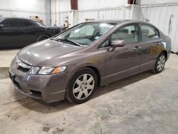 Honda salvage cars for sale: 2009 Honda Civic LX