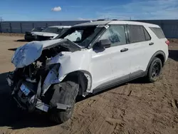 Salvage cars for sale from Copart Adelanto, CA: 2020 Ford Explorer Police Interceptor