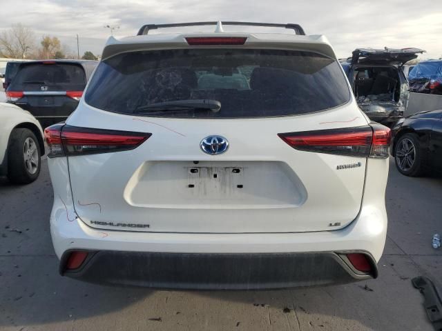 2021 Toyota Highlander Hybrid LE