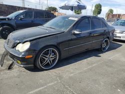 Salvage cars for sale at Wilmington, CA auction: 2006 Mercedes-Benz C 230