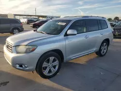 Toyota Highlander salvage cars for sale: 2008 Toyota Highlander Sport