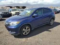 Honda hr-v ex salvage cars for sale: 2017 Honda HR-V EX