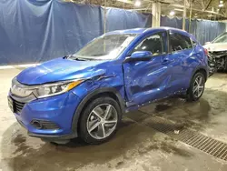 Salvage cars for sale at Woodhaven, MI auction: 2021 Honda HR-V EX