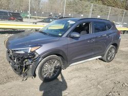 Salvage cars for sale at Waldorf, MD auction: 2019 Hyundai Tucson Limited