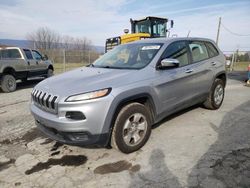 Jeep salvage cars for sale: 2014 Jeep Cherokee Sport