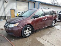 Salvage cars for sale at York Haven, PA auction: 2012 Honda Odyssey EXL