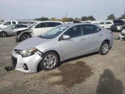 Toyota Corolla Vehiculos salvage en venta: 2014 Toyota Corolla L