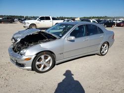 Salvage cars for sale at Houston, TX auction: 2005 Mercedes-Benz C 230K Sport Sedan