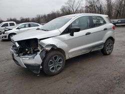 Salvage cars for sale at Ellwood City, PA auction: 2019 Ford Ecosport S