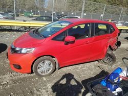 Honda salvage cars for sale: 2018 Honda FIT LX