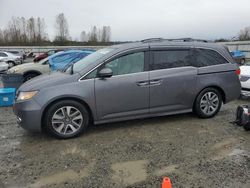 Salvage cars for sale at Arlington, WA auction: 2014 Honda Odyssey Touring