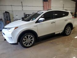 Carros salvage a la venta en subasta: 2018 Toyota Rav4 HV Limited