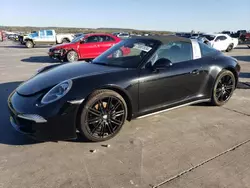 Salvage cars for sale at Grand Prairie, TX auction: 2016 Porsche 911 Targa