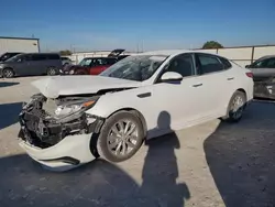 KIA salvage cars for sale: 2019 KIA Optima LX