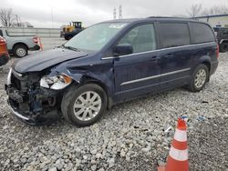 Salvage cars for sale at Barberton, OH auction: 2016 Chrysler Town & Country Touring