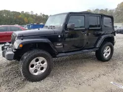 2014 Jeep Wrangler Unlimited Sahara en venta en Ellenwood, GA