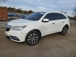 Salvage cars for sale at Baltimore, MD auction: 2016 Acura MDX Technology