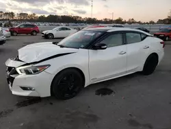 Vehiculos salvage en venta de Copart Dunn, NC: 2017 Nissan Maxima 3.5S