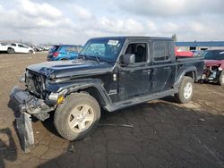 Salvage cars for sale at Woodhaven, MI auction: 2022 Jeep Gladiator Overland