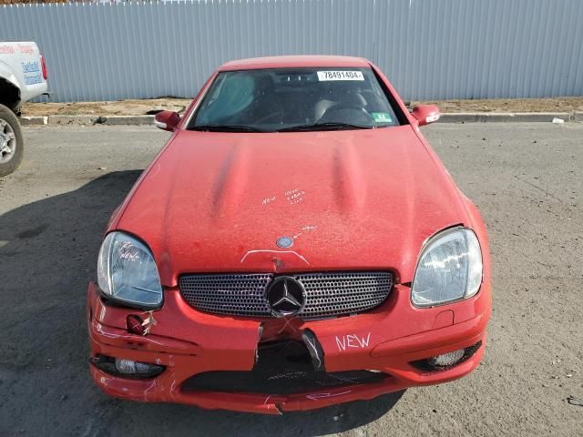 2002 Mercedes-Benz SLK 320