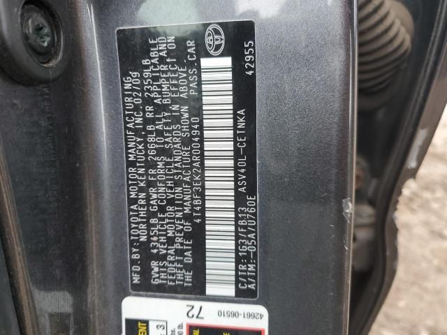 2010 Toyota Camry Base