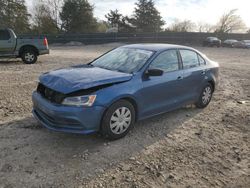 Volkswagen salvage cars for sale: 2016 Volkswagen Jetta S