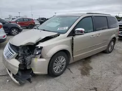 Salvage cars for sale at Indianapolis, IN auction: 2015 Chrysler Town & Country Touring L