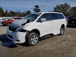 Salvage cars for sale from Copart Hampton, VA: 2014 Toyota Sienna LE