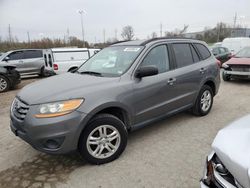 Salvage cars for sale at Bridgeton, MO auction: 2010 Hyundai Santa FE GLS