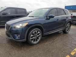 Salvage cars for sale at Woodhaven, MI auction: 2016 Mazda CX-5 GT