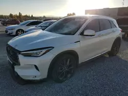 Salvage cars for sale at Mentone, CA auction: 2019 Infiniti QX50 Essential