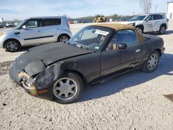 Salvage cars for sale at Kansas City, KS auction: 1992 Mazda MX-5 Miata