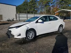 Vehiculos salvage en venta de Copart Austell, GA: 2017 Toyota Corolla L