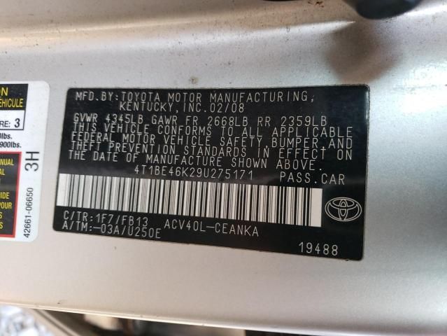 2009 Toyota Camry Base