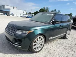 2014 Land Rover Range Rover Supercharged en venta en Opa Locka, FL