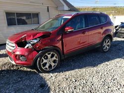 Salvage cars for sale at Northfield, OH auction: 2018 Ford Escape Titanium