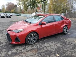 Salvage cars for sale at Portland, OR auction: 2018 Toyota Corolla L