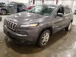 Jeep salvage cars for sale: 2017 Jeep Cherokee Latitude