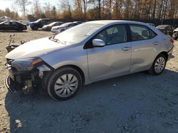 Toyota salvage cars for sale: 2017 Toyota Corolla L