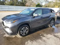 Salvage cars for sale at Savannah, GA auction: 2022 Toyota Highlander XLE