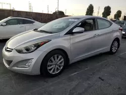 Hyundai Elantra salvage cars for sale: 2015 Hyundai Elantra SE