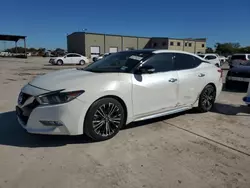 Salvage cars for sale at Wilmer, TX auction: 2016 Nissan Maxima 3.5S